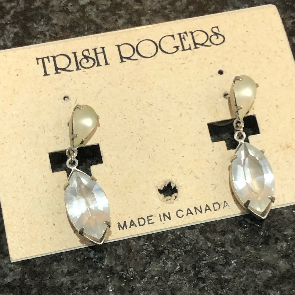 Trish Rogers earrings and necklace set